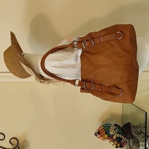 Multi Sac Tan Shoulder Bag